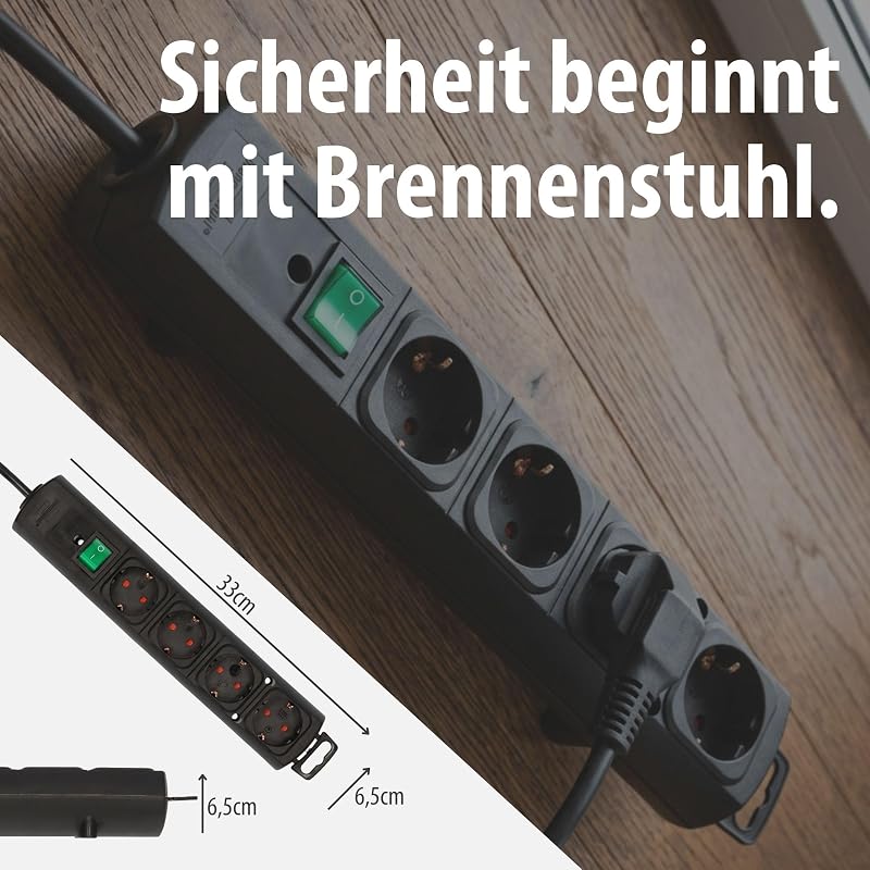 Comfort-Line Plus Steckdosenleiste 4-Fach