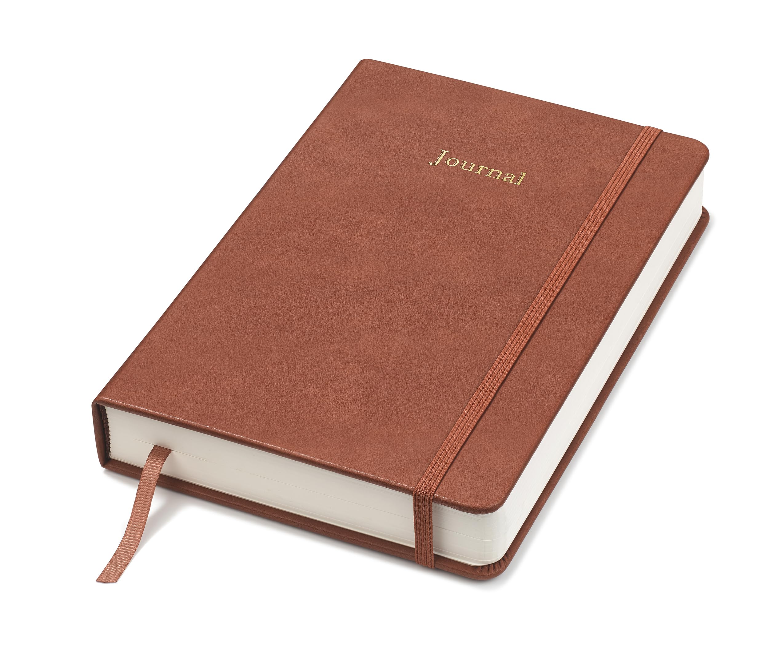 Wykeham's Productive Journal – Week-to-View Planner (Brown, A5)