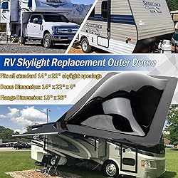 GEATaaT RV Skylight Outer Dome,18"x 26" OD