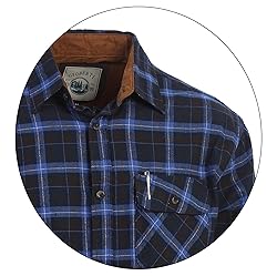 Gioberti Men's Brushed Flannel 100% Cotton Plaid