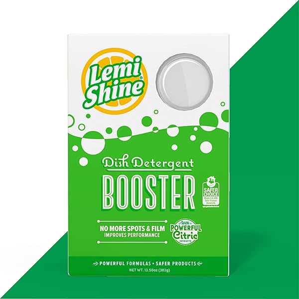 LEMI SHINE DISH DETERGENT BOOSTER, CITRIC ACID CLEANER,...