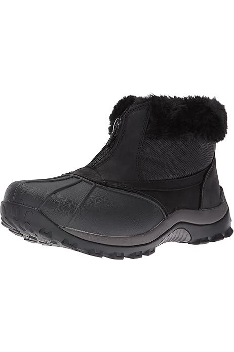 propet lumi ankle zip duck boot