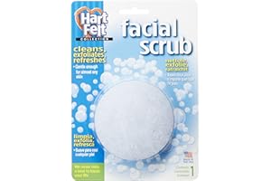 HartFelt Facial Scrub Exfoliating Face Sponge, Reusable, Chemical Free, 1 Count
