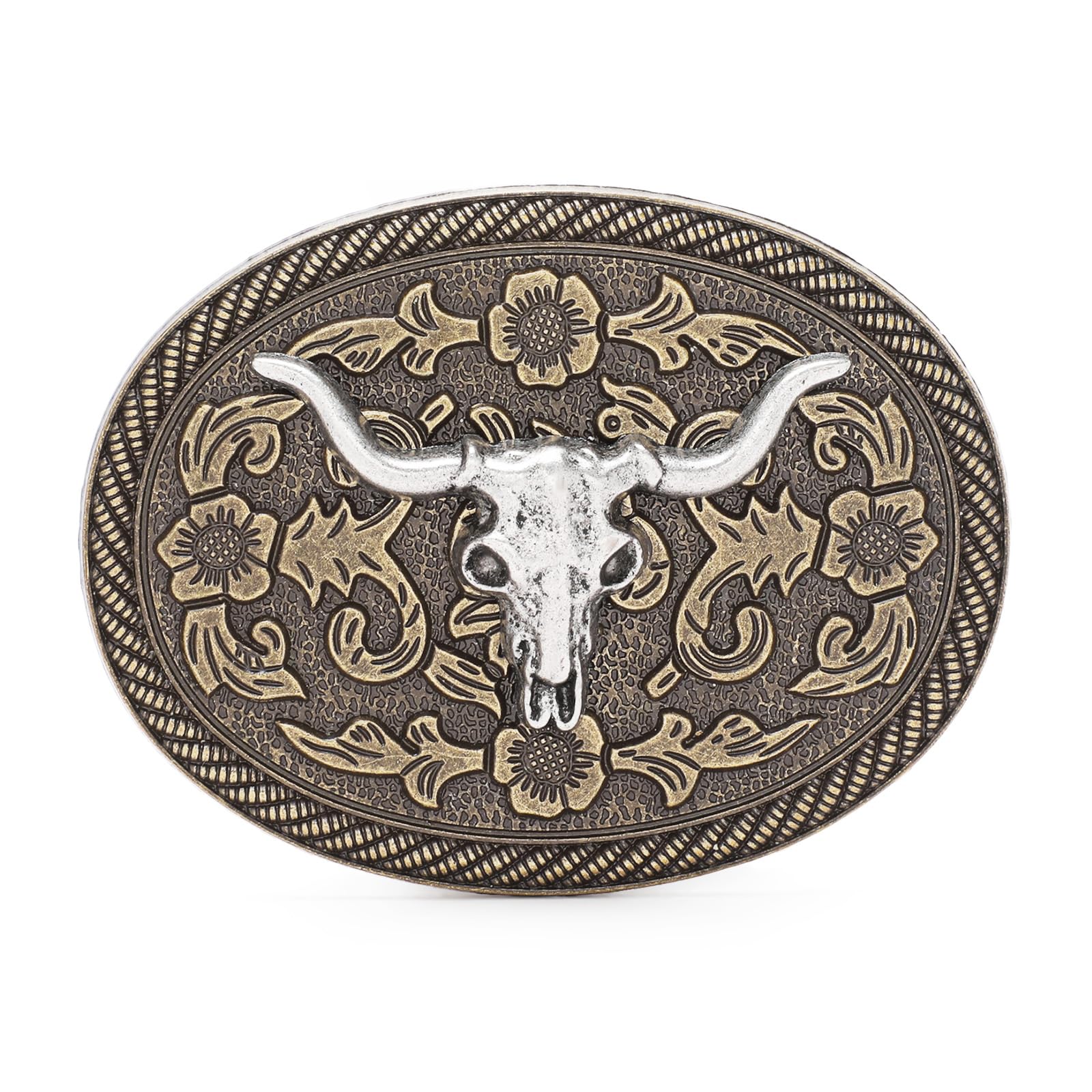SANSTHS Cowboy Belt Buckle, Western Belt Buckles