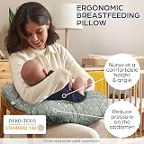 Niimo Nursing Pillow Ergonomic Feeding Pillow 100% Cotton OEKO-TEX view 2