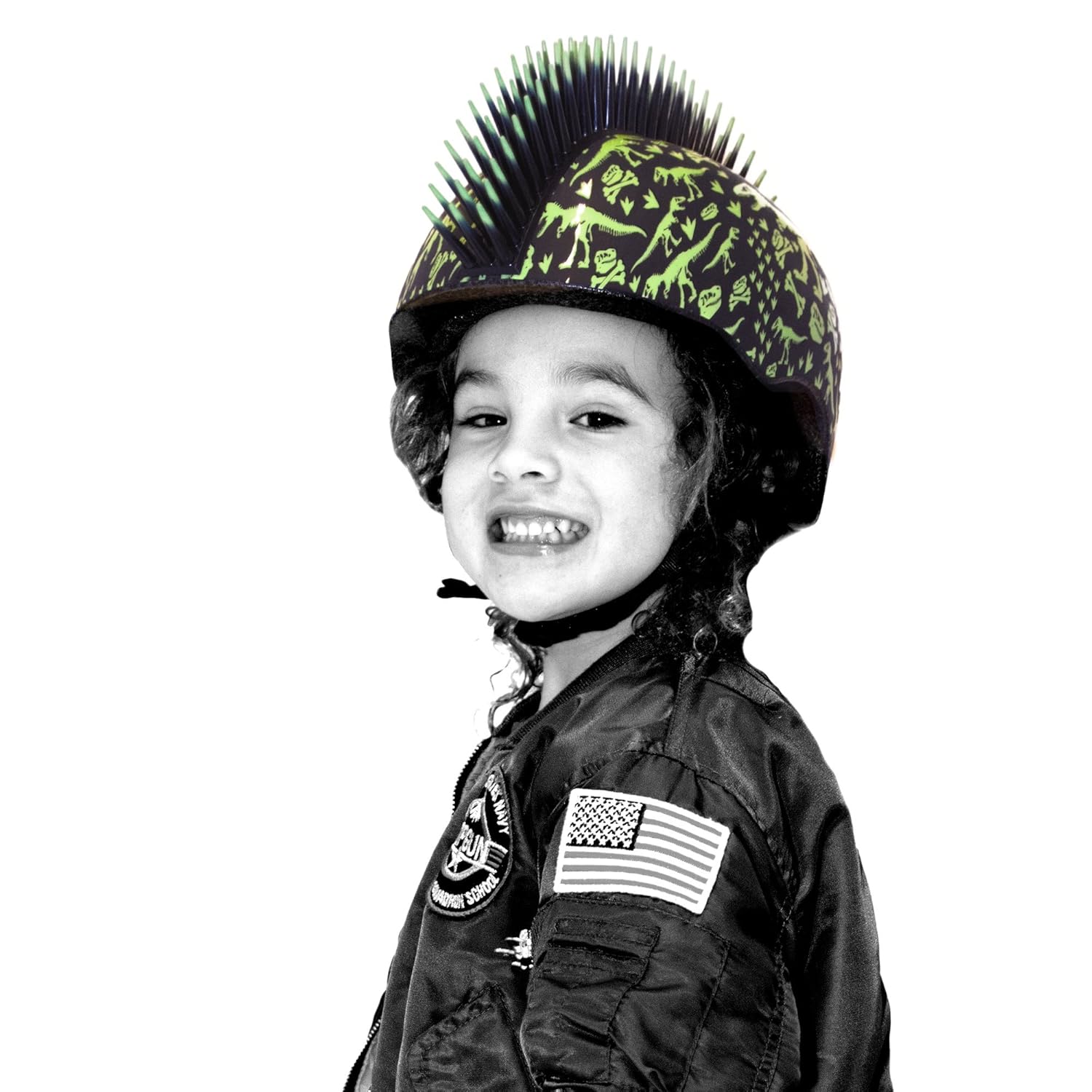 raskullz mohawk child bike helmet