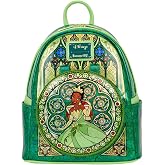 Loungefly Disney Princess Stained Glass Collection: Tiana Mini-Backpack, Amazon Exclusive