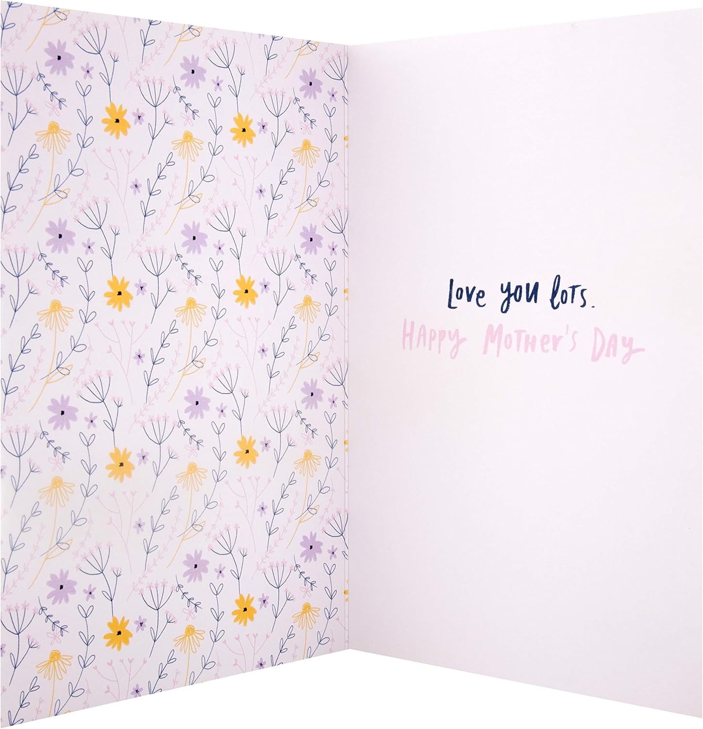 Hallmark Mother's Day Card for Nana - Contemporary Hanging Basket Design, 20.2cm x 13.8cm - Image 4