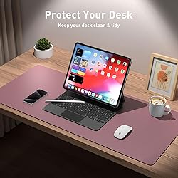 Aothia Leather Office Desk Mouse Pad