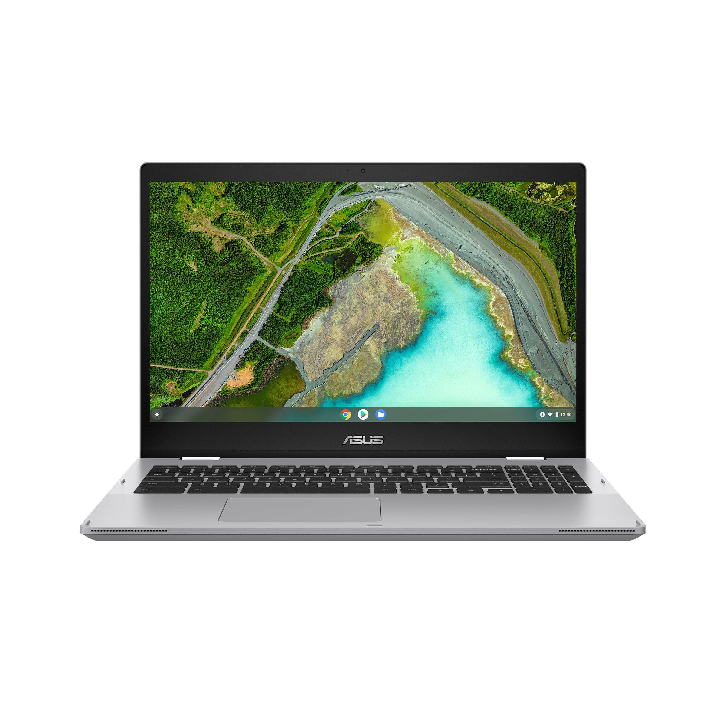 ASUS Chromebook CX1500CKA-NJ0400 15,6 pollici FHD PC portatile (processore Intel Celeron N4500 2.8 GHz, 8 GB LPDDR4X, 128 G eMMC, Intel UHD Graphics, Chrome OS) - Tastiera AZERTY