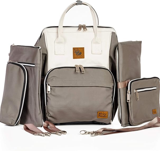 sleepy panda diaper bag