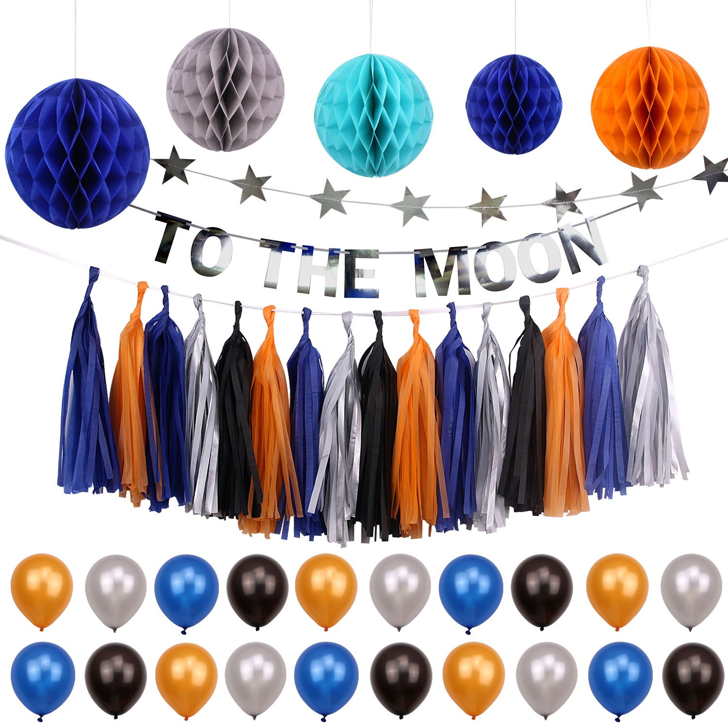 Amazon Com Simla Decor Solar System Outer Space Theme Party