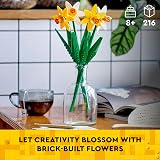 LEGO Botanicals Daffodils - Faux Flowers Building Set view 2