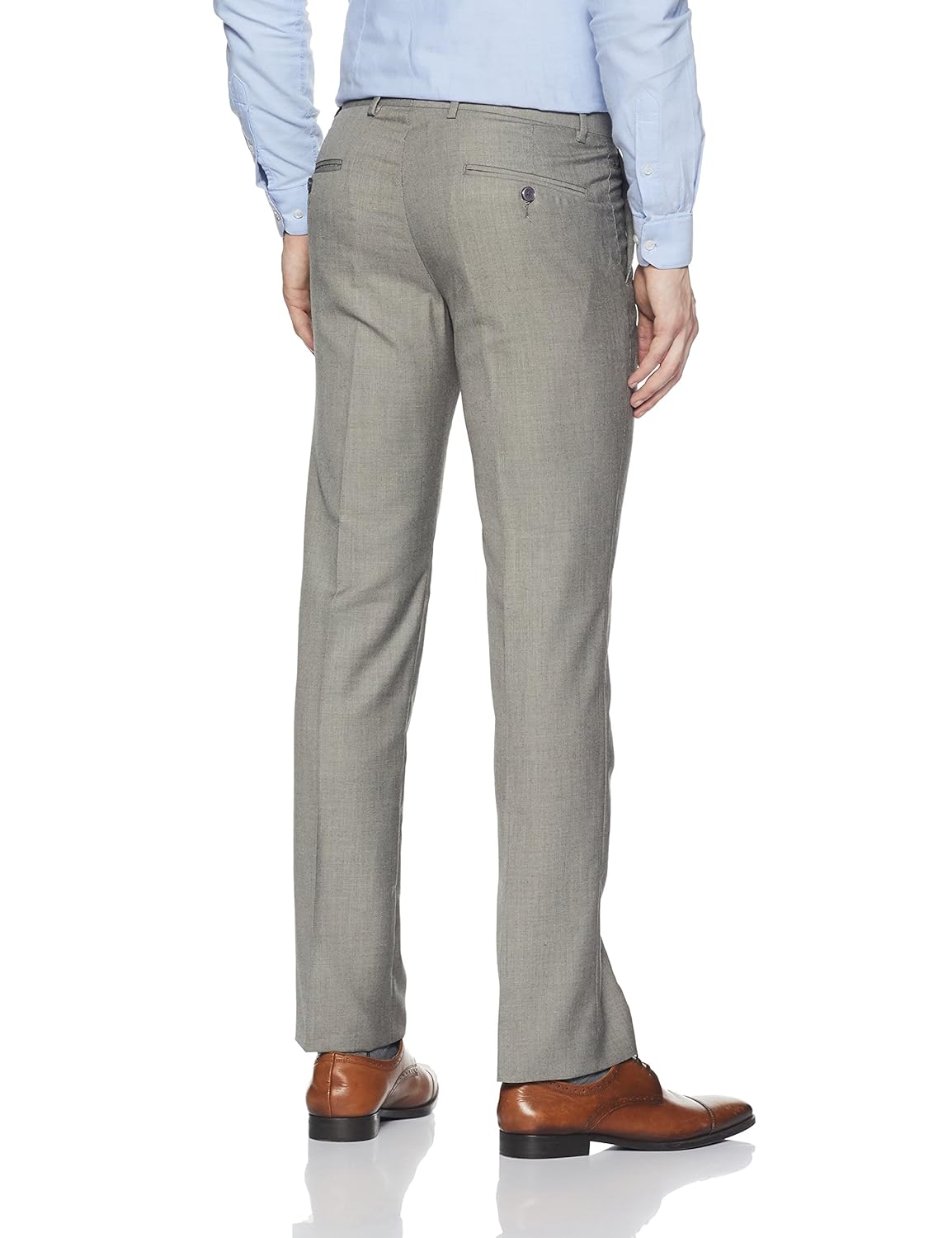 arrow men's pleat-front formal trousers