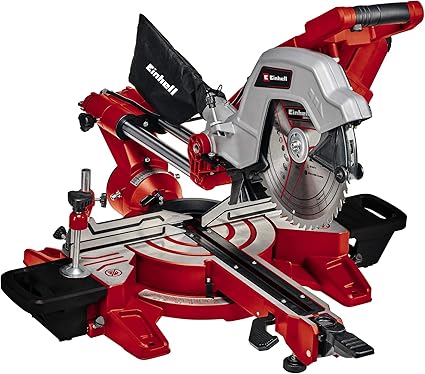 Einhell Scie A Onglet Radiale Te Sm 254 Dual Puissance De 2 100 W Fonction De Traction Laser Reglage D Angles Rapide Blocage D Arbre Spindle Lock Vendue Avec Lame Aux Carbures De Tungstene