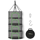iPower Herb Drying Rack Hanging, 4 Layer