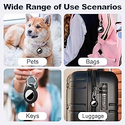 MOLOSLEEVE [4 Pack] for Airtag Holder Case with