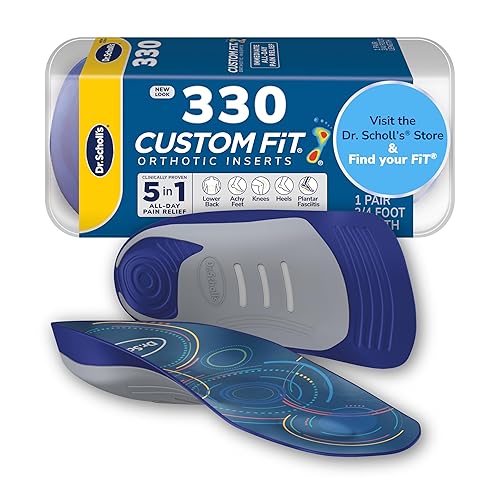 Scholl's Custom Fit Orthotics 3/4 Length Arch Support Shoe