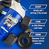 Naughty Boy Energy Pre-Workout Powder Blue Razz Bon Bon 30 Servings 200mg view 5
