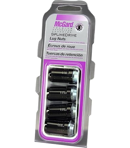 Amazon.com: McGard 65310BK SplineDrive Black (M14 x 1.5 Thread
