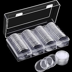 Silver Dollar Coin Case Holder for Collectors