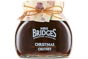 Mrs Bridges Christmas Chutney, Made in Scotland, 8oz Jar (Pack of 1)