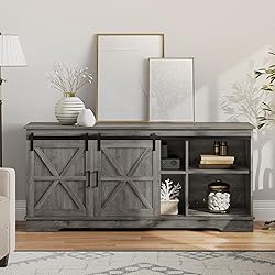 YITAHOME Farmhouse TV Stand for 65/60/55