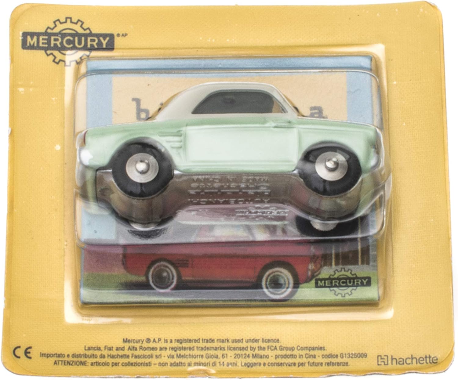 OPO 10 - Car 1:48 Mercury collection by Hachette: Autobianchi Bianchina (MY009), Dark Grey, Medium - Image 4