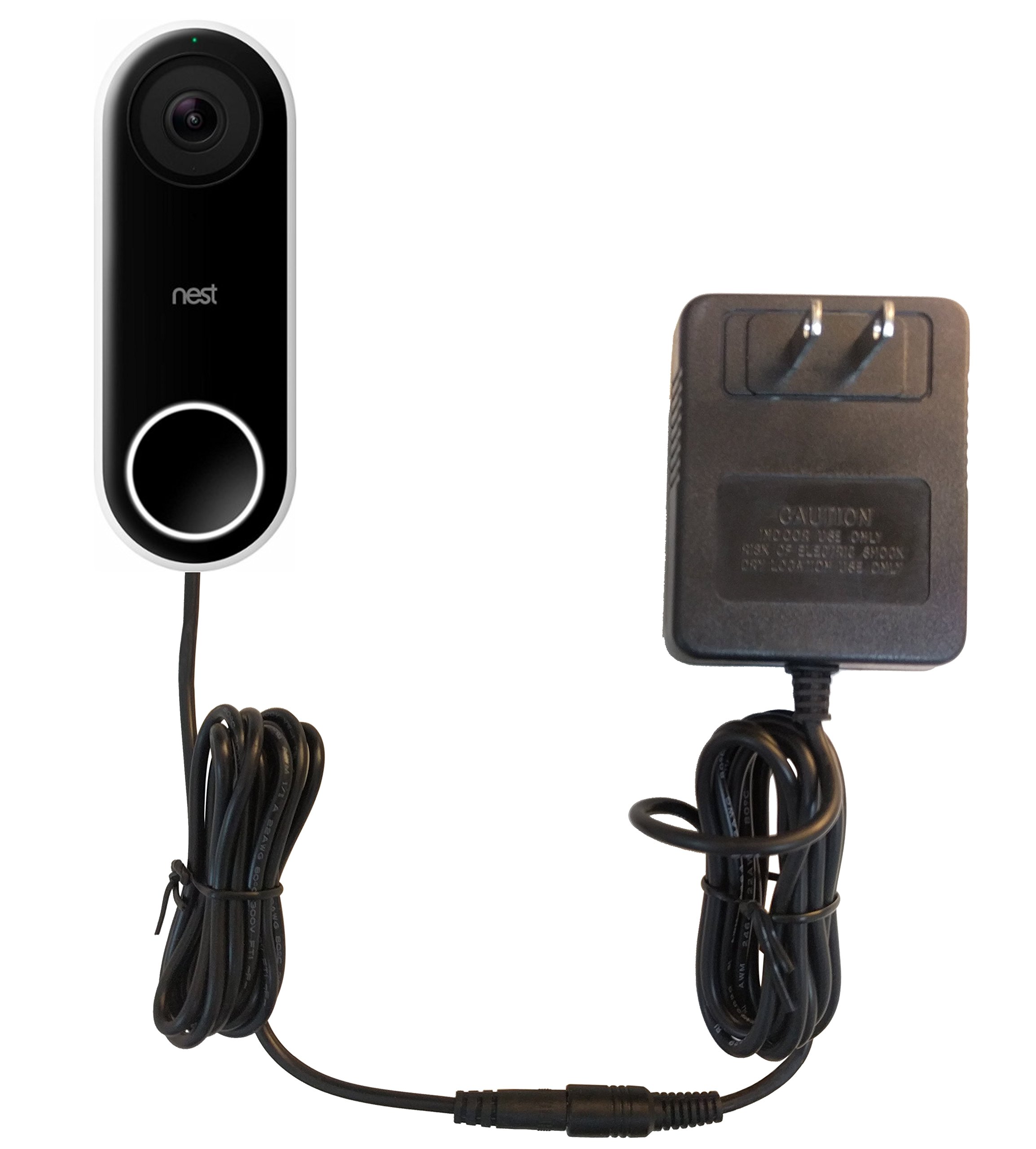 OhmKat Video Doorbell Power Supply Compatible with Hello No Existing