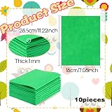 DIVINA VITAE Felt Sheets 7x11 in 10 Pcs Green Craft Fabric view 8