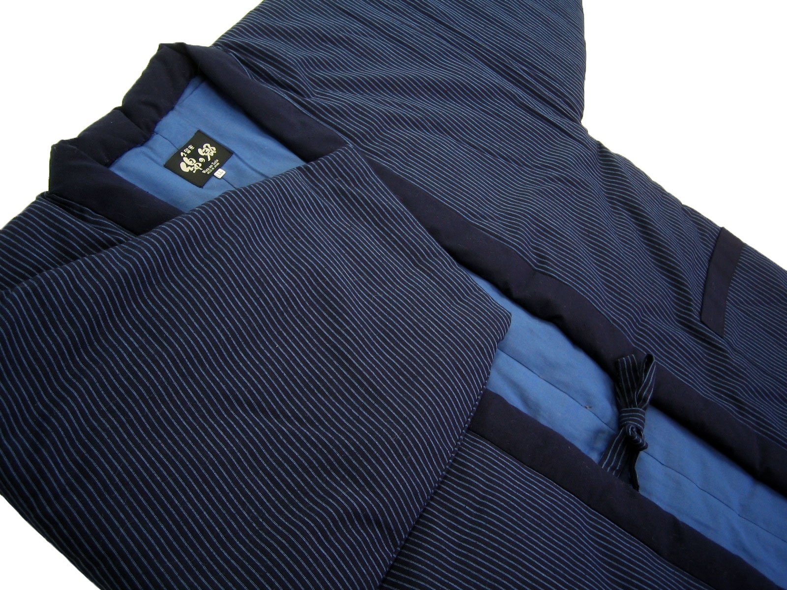 WATANOSATO Men's Vertical Stripe Hanten Kimono Jacket Buy Online in