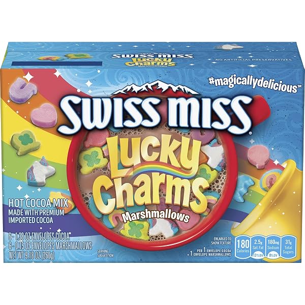 SWISS MISS CHOCOLATE FLAVORED HOT COCOA MIX WITH...