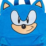 Sonic The Hedgehog 3D Plush Backpack Official Sega Kids Bag School Travel view 9