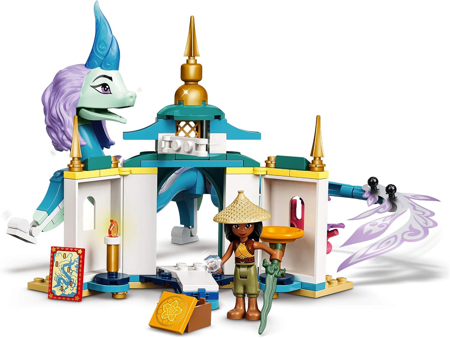 LEGO 43184 Disney Princess Raya and Sisu Dragon, Multicolor, QA - Image 4