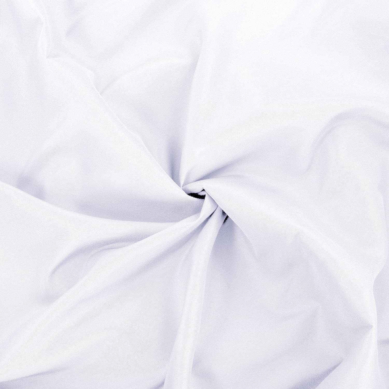 Oakias Twin Flat Sheets White – Pack of 2 Top Sheets for Bed – Soft Brushed Microfiber Fabric – Shrinkage & Fade Resistant – Ideal for Hotels and Hospitals – Machine Washable: Home & Kitchen