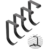 NACETURE Bike Hooks for Garage Ceiling Mount Rack &ndash; Heavy Duty Bicycle Hanging Hooks Overhead Garage Storage Rack for Ceiling Hanging Bicycle Shelves Wall Hanger