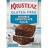 Krusteaz Gluten Free Double Chocolate Brownie Mix, 20 Oz (Pack of 8)