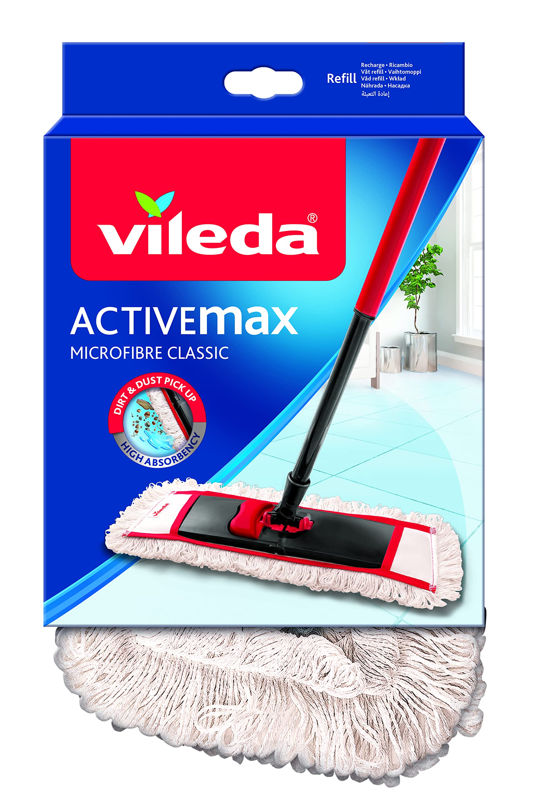 Vileda WashMat Combi 1477 Mop Refill