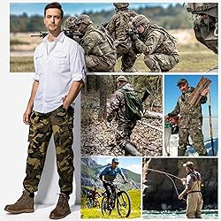 Men's BDU Casual Military Pants, Tactical Wild Army