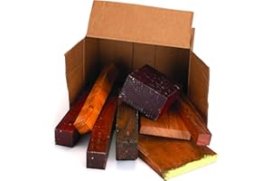 WOODCRAFT Exotic Wood Cut-Offs 10-Pound Box