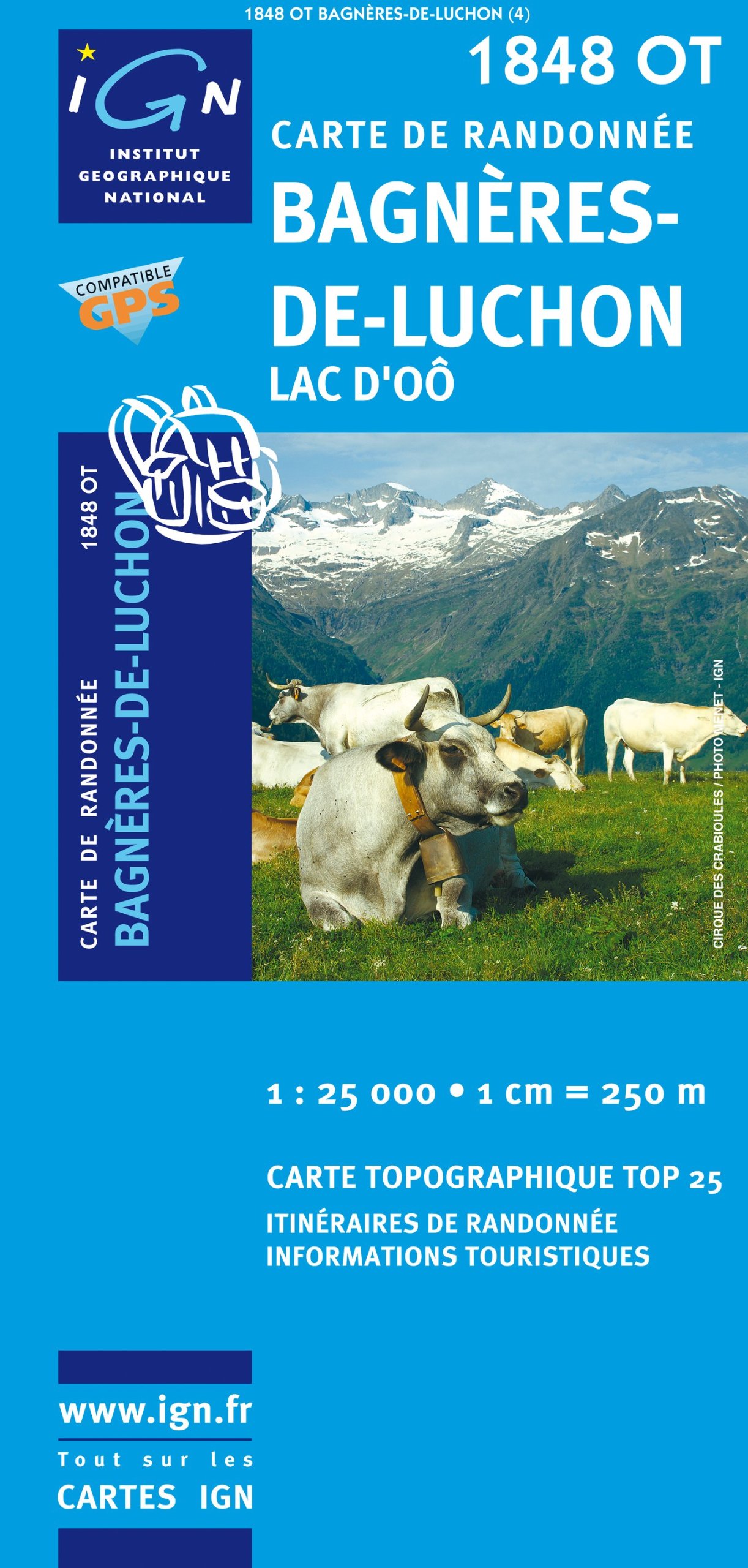 Amazon Fr Bagneres De Luchon Lac D Oo Gps Ign 1848ot Ign Livres
