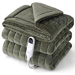 Bedsure Electric Blanket Full Size - Quilted Heated