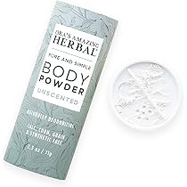 Amazon.com: Fragrance Free Body Powder for Women and Men ...