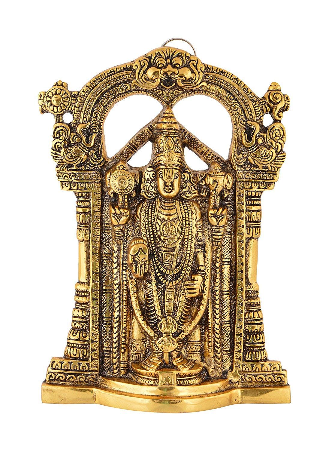 Buy INDOSELECTION Gold Plated Tirupati Balaji Idol Showpiece for Home