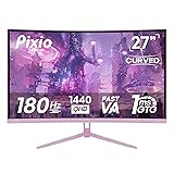 Pixio PXC278 Wave Pink 27 inch 180Hz Refresh Rate