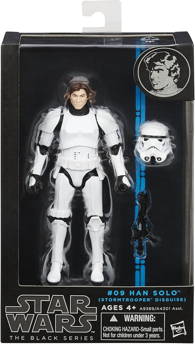 han solo in stormtrooper disguise