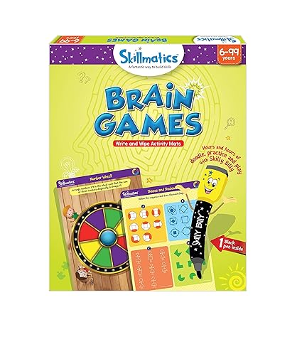 Skillmatics Educational Game: Brain Games, 6-99 Years