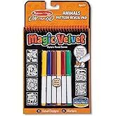 Melissa & Doug On the Go Magic Velvet Pattern-Reveal Activity Kit - Animals