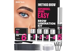 iMethod Eyebrow Lamination Kit - Brow Lamination Kit, DIY Eye Brow Perm Kit at Home, Long Lasting, Salon Result and Easy to Use, Cruelty-Free