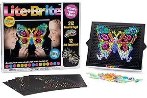 BASIC FUN Lite-Brite Magic Screen Light Bright Bonus Set, Multicolor (SG_B07J245JCC_US)